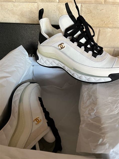 sneakers chanel donna pelose|Chanel sneakers.